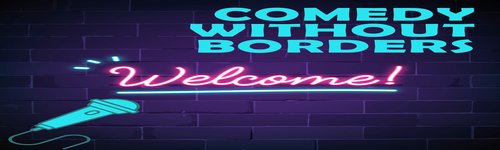 Comedy Without Borders title banner